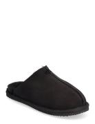 Shearling Slippers Black ENKEL Living