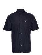 S/S Oxford Shirt Navy Fred Perry
