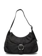 Thea - Buckle Shoulder Bag Black Silfen