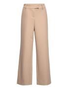 Nlfhegina Lw Wide Pant Beige LMTD