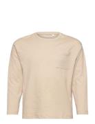 Nkmvebbe Ls Boxy Top Beige Name It