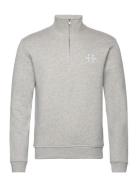 Les Deux Ii Half-Zip Sweatshirt 2.0 Grey Les Deux