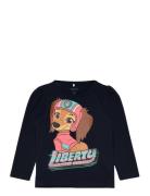 Nmfjudit Pawpatrol Ls Top Box Cplg Navy Name It