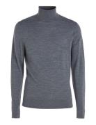 Merino Rws Turtle Neck Grey Calvin Klein