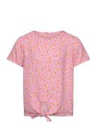 Kogpalma Knot S/S Top Ptm Pink Kids Only