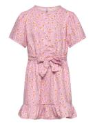 Kogpalma S/S Dress Ptm Pink Kids Only