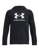 Ua Rival Fleece Bl Hoodie Black Under Armour