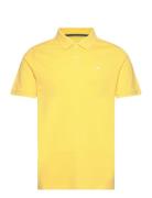 Basic Polo With Contrast Yellow Tom Tailor