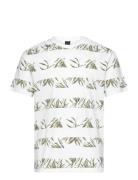 Onsnewiason Life Reg Aop Stripe Ss Tee White ONLY & SONS