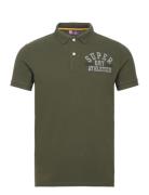 Applique Classic Fit Polo Khaki Superdry