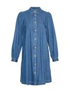 Mschshayla Shirt Dress Blue MSCH Copenhagen