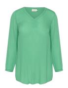 Kcami Ls Tunic Green Kaffe Curve