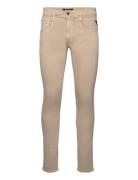 Anbass Trousers Hyperflex Colour Xlite Beige Replay