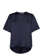 Denise Ss Top 14908 Navy Samsøe Samsøe