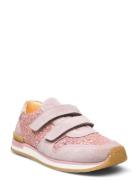 Shoes - Flat - With Velcro Pink ANGULUS