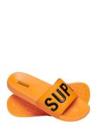Core Vegan Pool Slide Orange Superdry