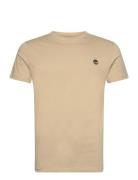 Short Sleeve Tee Beige Timberland