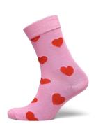 1-Pack Heart Sock Gift Set Pink Happy Socks