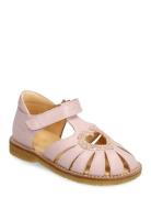 Sandals - Flat - Closed Toe Pink ANGULUS