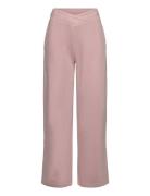 Nlfhopal Lw Wide Uneven Sweat Pant Pink LMTD