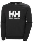 Hh Logo Crew Sweat Black Helly Hansen