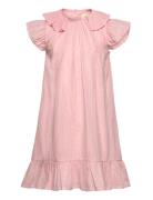 Dress Ss Cotton Lurex Pink Creamie