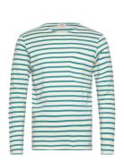 Striped Breton Shirt Héritage Green Armor Lux