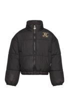 Juicy Funnel Neck Puffa Black Juicy Couture