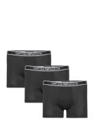 Men's Knit 3-Pack Boxer Black Emporio Armani