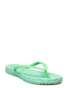 Flipflop With Glitter Green Ilse Jacobsen