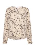 Blouse In Sprinkle Print Cream Coster Copenhagen