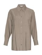 Mschlynelle Selia Shirt Brown MSCH Copenhagen