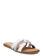 Edriah Sandal White Steve Madden