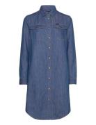 Shirt Dress Blue Lee Jeans