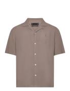Venice Ss Shirt Brown AllSaints