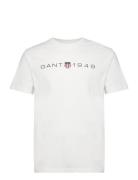 Printed Graphic Ss T-Shirt White GANT