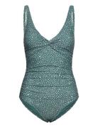 Ditsy Dots Simi Swimsuit Green Panos Emporio