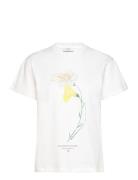 Tee Shirt Jersey Welcome White ROSEANNA