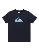 Comp Logo Ss Yth Navy Quiksilver