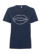 Cugith Lips T-Shirt Blue Culture