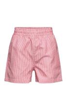 Kobvictor Seersucker Swim Shorts Acc Red Kids Only