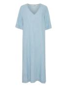 Bylana Vneck Dress 2 - Blue B.young