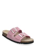 Biaolivia Sandal Suede Pink Bianco