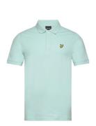 Plain Polo Shirt Blue Lyle & Scott