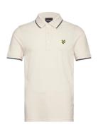 Tipped Polo Shirt Cream Lyle & Scott