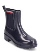 Corporate Elastic Rainboot Blue Tommy Hilfiger