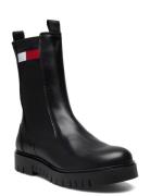 Tjw Long Chelsea Boot Black Tommy Hilfiger