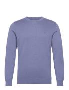 Classic Cotton Crew Neck Blue Tommy Hilfiger