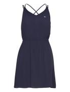 Tjw Essential Strappy Dress Navy Tommy Jeans