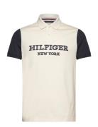 Monotype Colourblock Reg Polo Beige Tommy Hilfiger